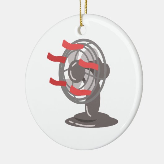 Tabel Fan Keramisch Ornament (Links)