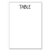 TABEL KAART 3,5X5 100 LB. (Voorkant)