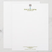 Tabel Lamp Letterhead 3 Briefhoofd (Voorkant / Achterkant)
