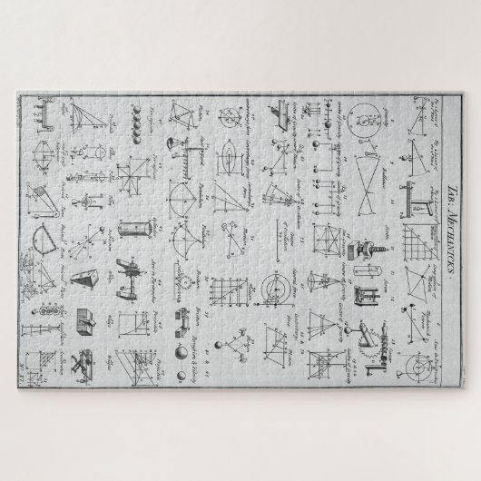 Tabel met de werktuigen ~ "Ja, nu heb ik het." Legpuzzel (Horizontaal)