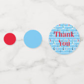 Tabel met rooster voor verzilveringspatroon confetti (Achterkanten)