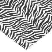 Tabel met runner-Zebra afdrukken Korte Tafelloper (Hoek)