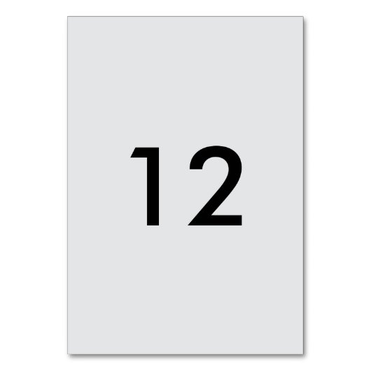 Tabel nr. kaart (Achterkant)