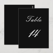 Tabel nummer 14 briefkaart (Voorkant / Achterkant)