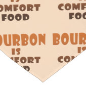 TABEL RUNNER - BOURBON is Comfort Food Korte Tafelloper (Hoek)