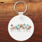 Tabel Tennis Daisies Sleutelhanger (Voorkant)