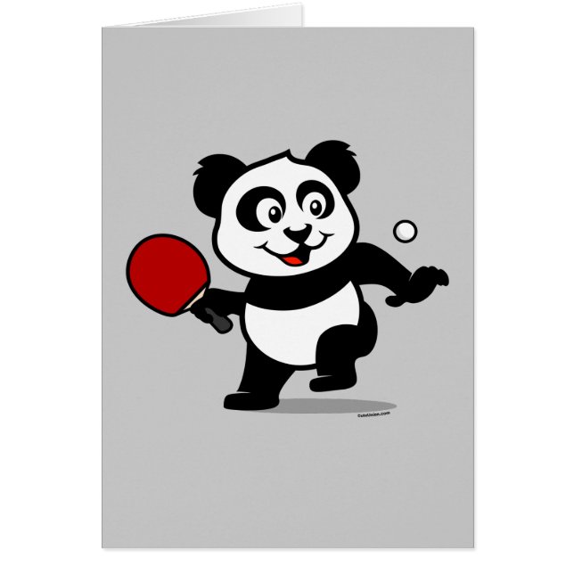 Tabel Tennis Panda (Voorkant)