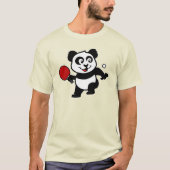 Tabel Tennis Panda T-shirt (Voorkant)