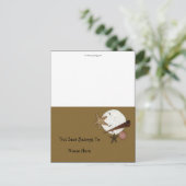 Tabel Tent gewassen Ashore Briefkaart (Staand voorkant)