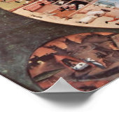 Tabel van de sterrenzins, van Hieronymus Bosch (B) Poster (Hoek)