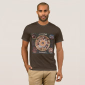 Tabel van de sterrenzins, van Hieronymus Bosch (B) T-shirt (Voorkant volledig)