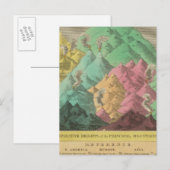 Tabel van de vergelijkingshoogten briefkaart (Voorkant / Achterkant)