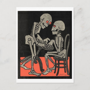 Tabel voor twee briefkaarten