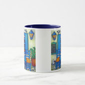 Tabel voor twee in Griekenland Coffee-Mok Mok (Midden)