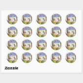 Tabel voor twee stickers (Pike Place Seattle) (Vel)