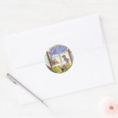 Tabel voor twee stickers (Pike Place Seattle) (Envelop)
