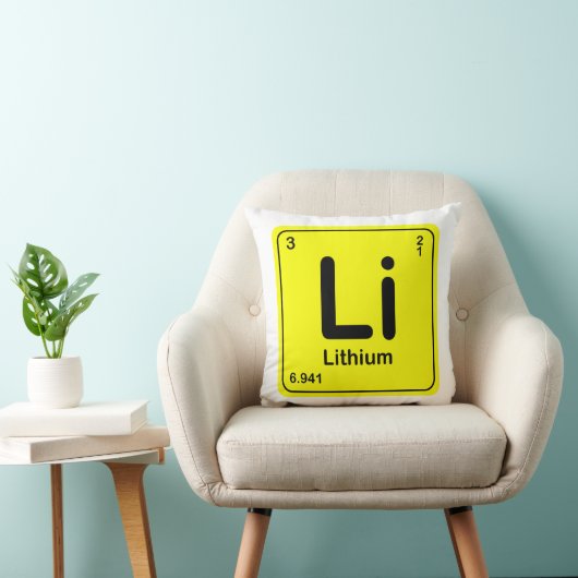 Tabela Periodica - Lithium Kussen (Stoel)