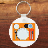 Tabelinstelling Retro Sleutelhanger (Voorkant)