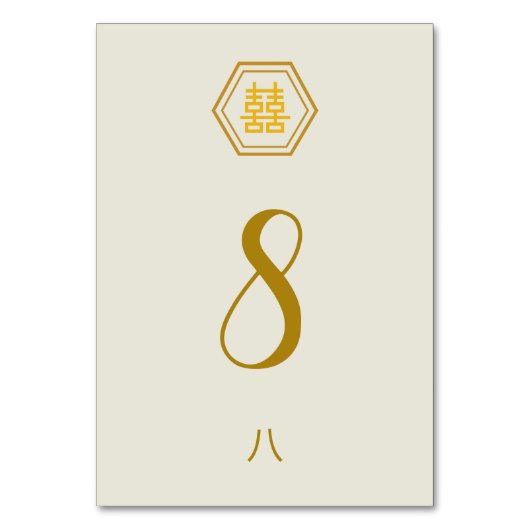 Tabelkaartnummer - Dubbel geluk Kaart (Achterkant)