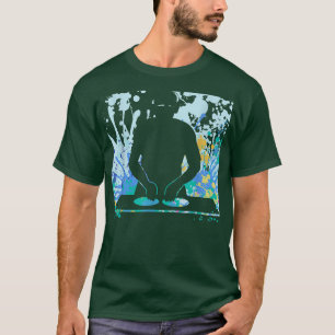 Tabelmuziek DJ omzetten T-shirt