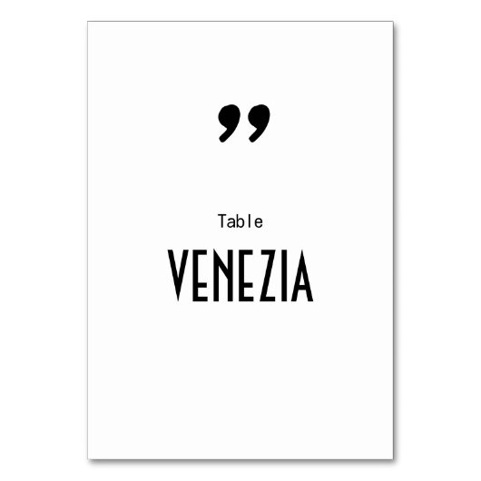 Tabelnaam Apostrophe Kaart (Voorkant)