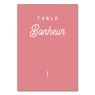 Tabelnaam Colorus - Rose Kaart
