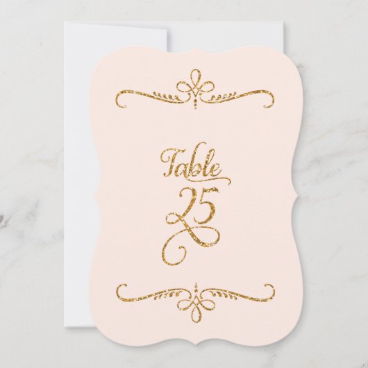 Tabelnummer 25, Fancy scriptletters met letterteke Kaart (Voorkant)