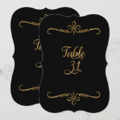 Tabelnummer 31, Fancy scriptlettertekens met besch Kaart (Voorkant / Achterkant)