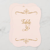 Tabelnummer 36, Fancy scriptletters met letterteke Kaart (Voorkant / Achterkant)