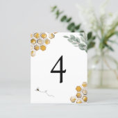 Tabelnummer bijen en eucalyptus (Staand voorkant)