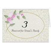 Tabelnummer bruiloft (Voorkant Horizontaal)