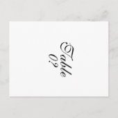 "Tabelnummer" "creëer je eigen" Briefkaart (Voorkant)