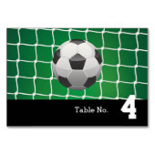 Tabelnummer Doel | Voetbal Kaart (Voorkant)