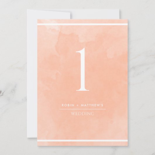 Tabelnummer elaar Waterverf pees (Achterkant)