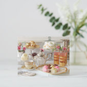 Tabelnummer Engels thea Briefkaart (Staand voorkant)