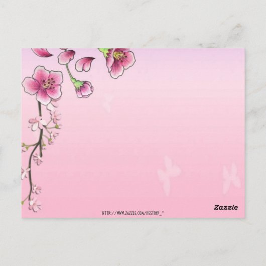 Tabelnummer gast briefkaart (Achterkant)