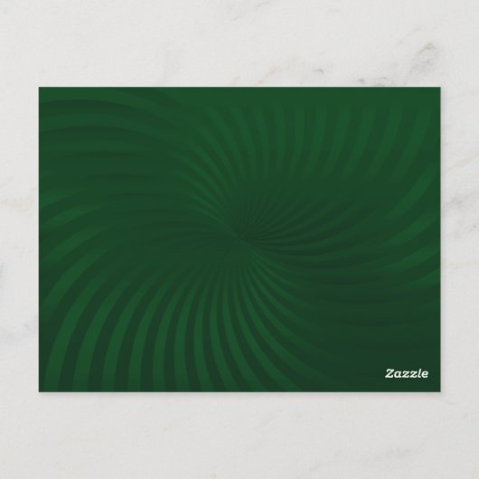 Tabelnummer groene draai briefkaart (Achterkant)