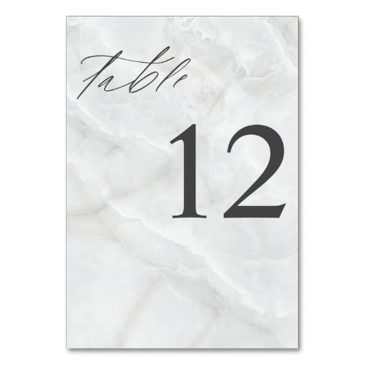 Tabelnummer Kaart (Achterkant)