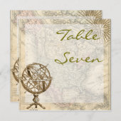 tabelnummer kaart (Voorkant / Achterkant)