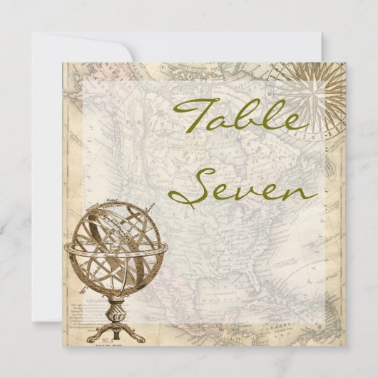  tabelnummer kaart (Achterkant)