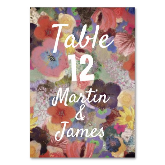  tabelnummer kaart (Voorkant)