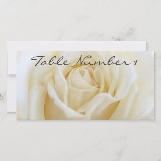 Tabelnummer Kaarten (Voorkant)