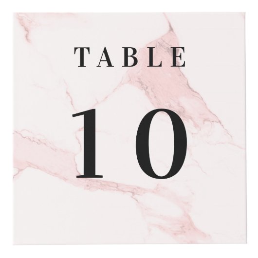 Tabelnummer QR-codemenu marmer business logo Kubus (Voorkant)