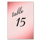 Tabelnummer Roos Kaart (Achterkant)