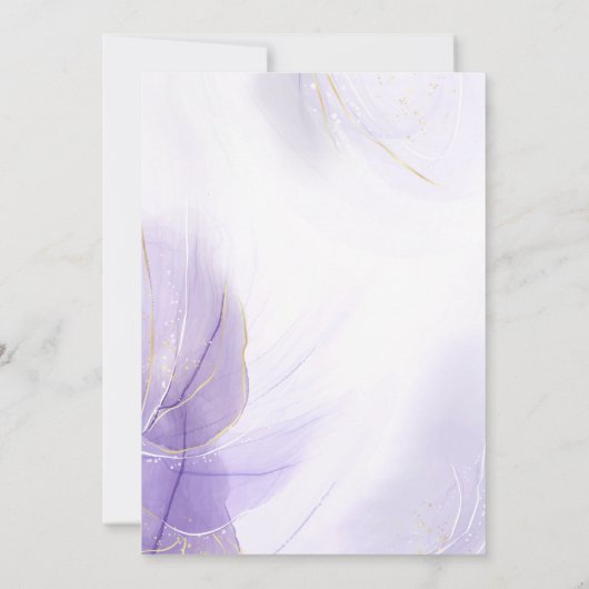 Tabelnummer van het lavendeweddenschap kaart (Achterkant)