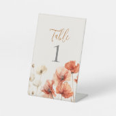 Tabelnummer voetstuk reclamebord met voetstuk (Voorkant)