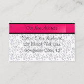 Tabelnummer voor weddenschappen en Sjabloon Kaart  Plaatskaartje (Achterkant)