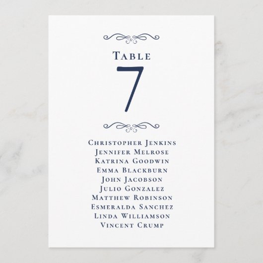 Tabelnummer voor weddenschappen op de lijst met ga (Voorkant)