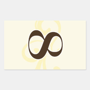 Tabelnummer wijnsticker 8 rechthoekige sticker