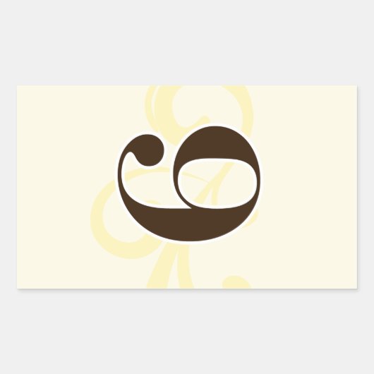 Tabelnummer wijnstoker 9 rechthoekige sticker (Voorkant)